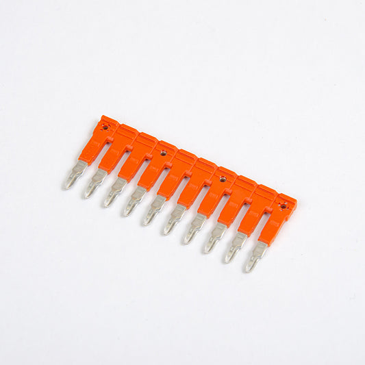 ONKA 2.5/10 Plug-in 10-way ridge bridge, insulated, universal (for spring and screw terminal block 2.5mm2), 1060109