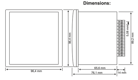 Regulator for single-phase pump up to 30A
