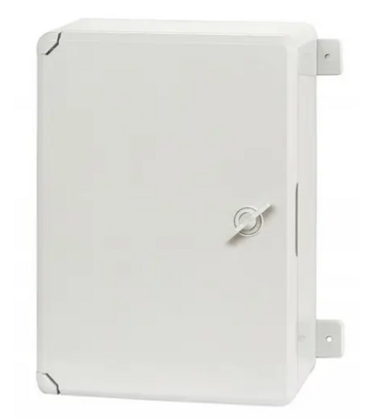 Switchboard plastic grey door 200x300x130mm IP65 PP3001 (P-BOX 2030)