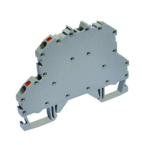 OPK-C 2.5 mm² double DIN rail spring terminal block