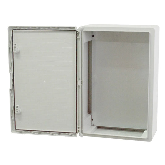 Plastic cabinet grey door 400x600x200mm IP65 PP3008 (P-BOX 4060)