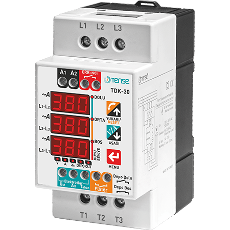 Pump protection against dry running, DIN submersible pump controller