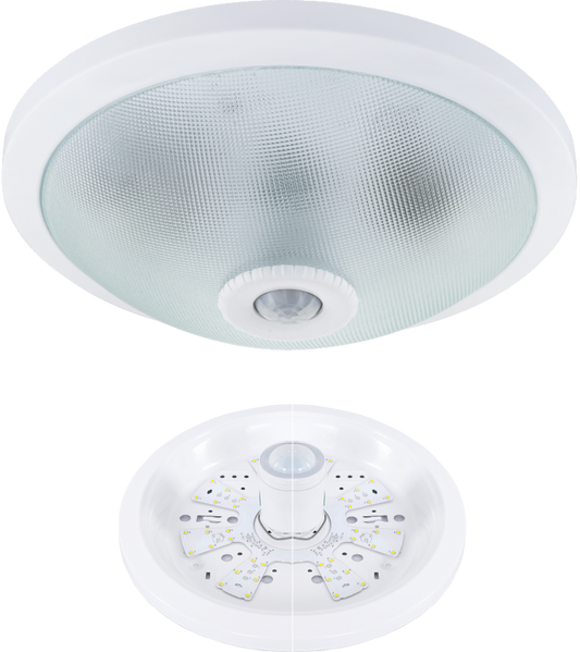 LED Plafoniera 18W with PIR motion sensor Round luminaire with IR sensor