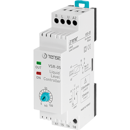 Level switch / Filling level monitor, discharge level gauge for borehole VSR-05 TENSE