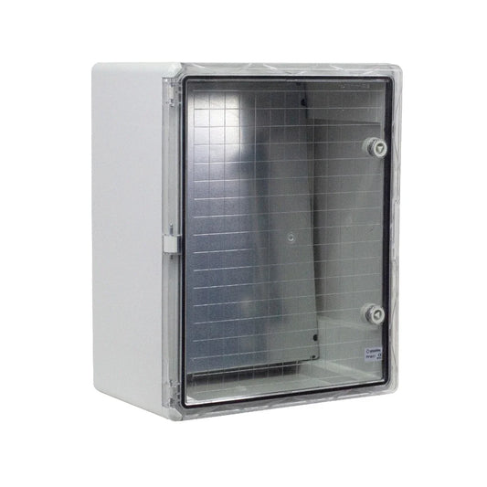 Switchboard plastic transparent door 400x500x240mm IP65 PP3017