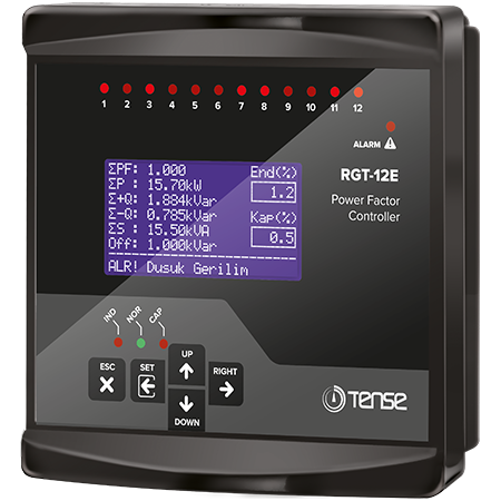 RGT-12E - Reactive power regulator 12 level +TCR