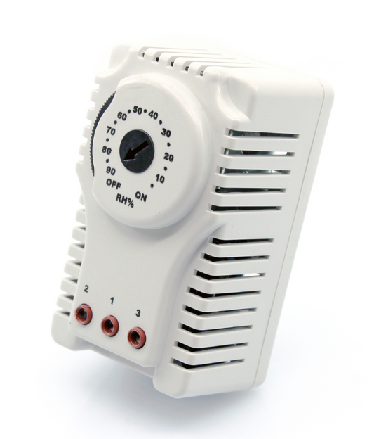 PHG02 Hygrostat setting range 10-90 %RH, Plastim