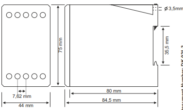 Liquid level relay for steam boilers