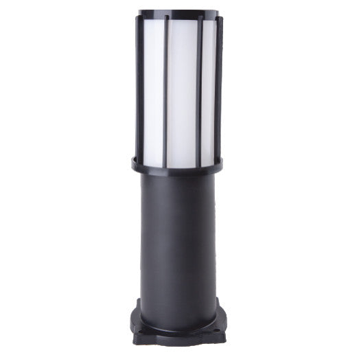 Outdoor garden column / column lamp E27 40cm plastic