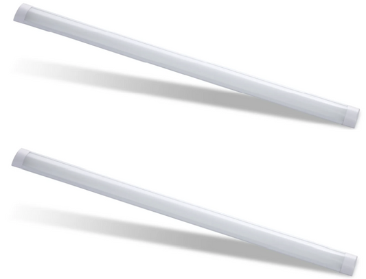 2pcs - 120 cm LED panel 40W IP20 Cold White / 6500K luminaire 3600Lm YL98-1200