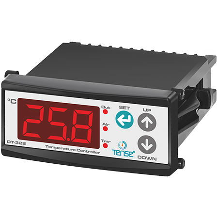 Temperature controller for panel mounting ON - OFF with external sensor