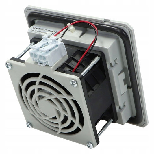 Fan with filter + scrubber clamp, 30 (41) m3/h, 120x120, 230V 50/60Hz IP54 PTF1000T Plastim