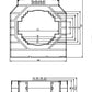 ONKA Current transformer - CURRENT TRANSFORMER 1500/5A, 100MM, CLASS 0.5S, 20VA (TK10015005310 / 80011774)