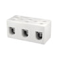 ONKA 25mm2 / 3-Coil Steatit / Ceirmeach / Porcelain Conneector - BLOICHE TEIRMINEIL PORCELAIN, 1070013