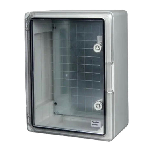 Dor trédhearcach plaisteach le haghaidh an chláir 400x500x175mm IP65 PP3013