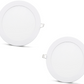 2 pcs SLIM LED painéal bán fuar /6500K 15W / 1350Lm cruinn suiteáilte (soláthar cumhachta san áireamh) 6500K YL10-1500