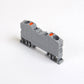 ONKA 6mm2 spring rail connector terminal strip DIN rail terminal strip 2-wire grey, 1020034