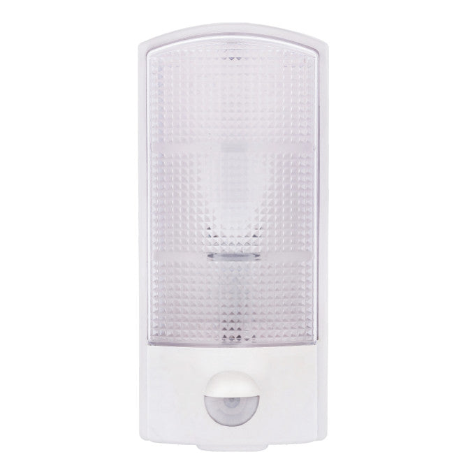 Wall mounted LED luminaire 12W white with PIR motion sensor