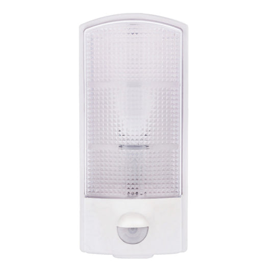 Wall mounted LED luminaire 12W white with PIR motion sensor
