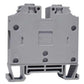 ONKA 35mm2 Screw rail connector terminal block DIN rail terminal 2-wire grey, 1010082
