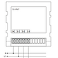 DJ-V96T Panel-mounted digital three-phase voltmeter for AC