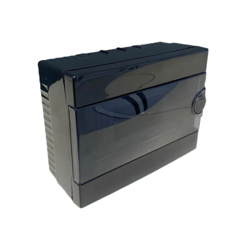 ARS Modular switchboard 16 MOD (16 fuses), surface-mounted switch cabinet, plastic, transparent door IP40, 346130