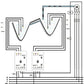 Level switch / Filling level monitor, discharge level gauge for borehole VSR-05 TENSE