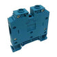 ONKA 25mm2 Screw rail connector terminal block DIN rail terminal 2-wire blue, 1010065