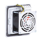 Gaothrán le scagaire + teanntán scrobarnaí, 30 (41) m3/u, 120x120, 230V 50/60Hz IP54 PTF1000T Plastim