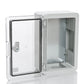 Dor trédhearcach plaisteach le haghaidh an chláir 250x350x150mm IP65 PP3012
