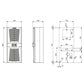 Air conditioning for switchboards / Cooler 1100W, PAD1100.01, Plastim
