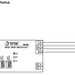 Modbus interface converter RS485 to RS232 to PC via USB