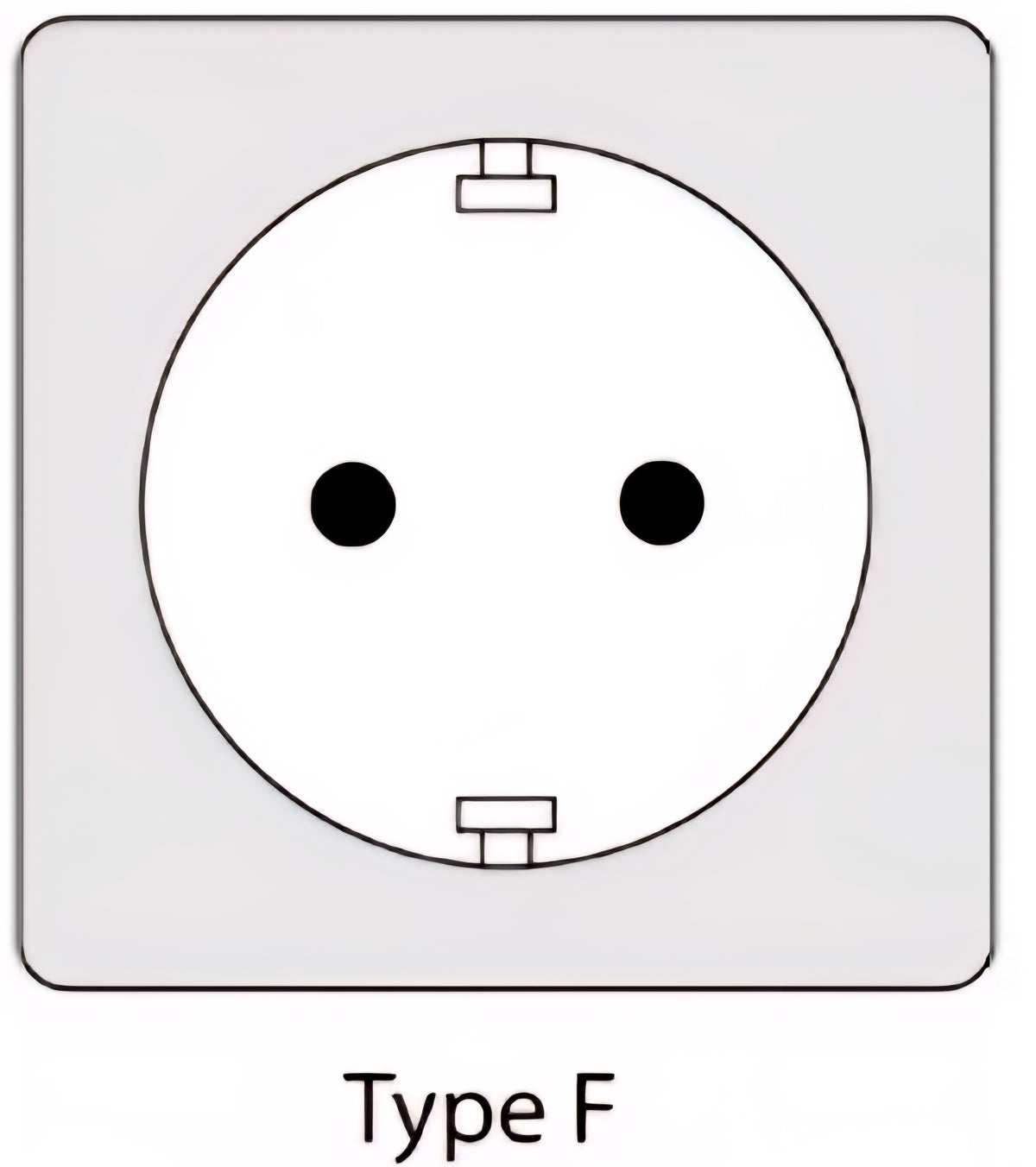 4x socket rubair "rubair" dubh le clúdach hermetic IP44, 250V, 16A, SCHUKO 2P+Z, 4KMP-F, Bylion