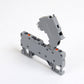 ONKA 2.5mm2 screw connection fuse terminal block (fuse not included) grey, 1020223