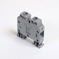 ONKA 16mm2 Screw rail connector terminal block DIN rail terminal 2-wire grey, 1010052