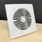 ARS - white wall mounted axial bathroom / WC fan white with grille quiet 200mm, 300 m3/h, 340049