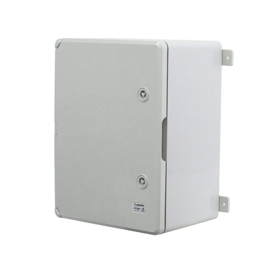 Plastic cabinet grey door 300x400x220mm IP65 PP3005 (P-BOX 3040-2)