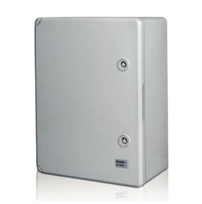 Plastic switchboard with grey door 400x500x175mm IP65 PP3003 (p-box 4050-1)