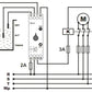 Level switch / Filling level monitor, discharge level gauge for borehole VSR-05 TENSE