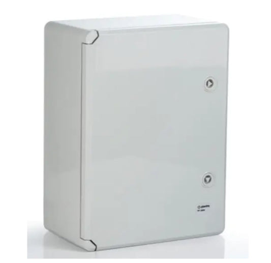 Plastic cabinet grey door 250x350x150mm IP65 PP3002 (P-BOX 2535)