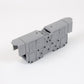 ONKA 70mm2 M8 Screw rail connector terminal block DIN rail terminal with protective cover, grey, 1030045