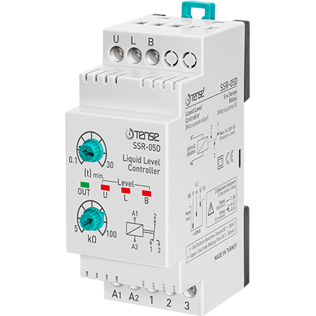 Level controller, borehole level gauge with level switch timer SSR-05D TENSE