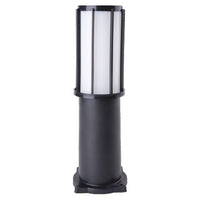Outdoor garden column / column lamp E27 40cm plastic