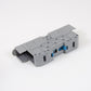 ONKA 70mm2 M8 Screw rail connector terminal block DIN rail terminal with protective cover, grey, 1030045