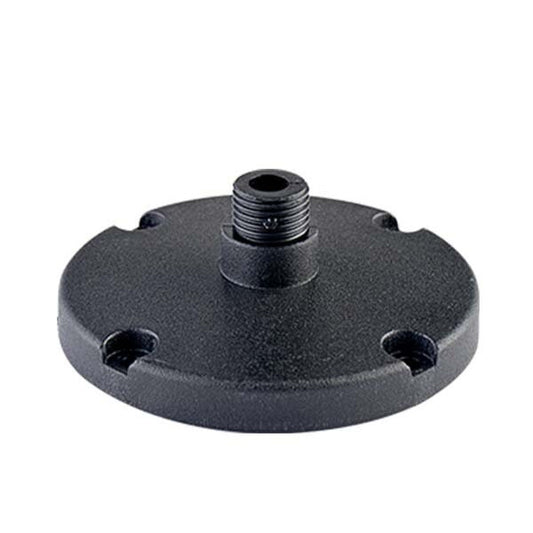 Metal mounting base for signal posts ø70