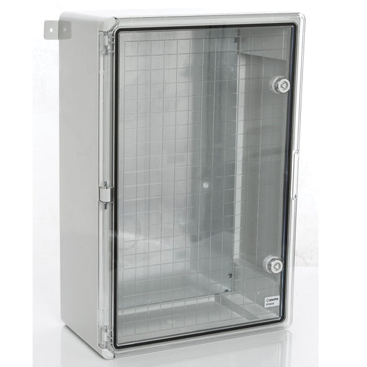 Switchboard plastic transparent door 400x600x200mm IP65 PP3018 PLASTIM